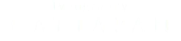 typography CATTAPAN